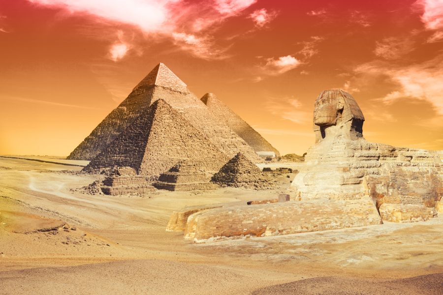 Фотообои египетские пирамиды