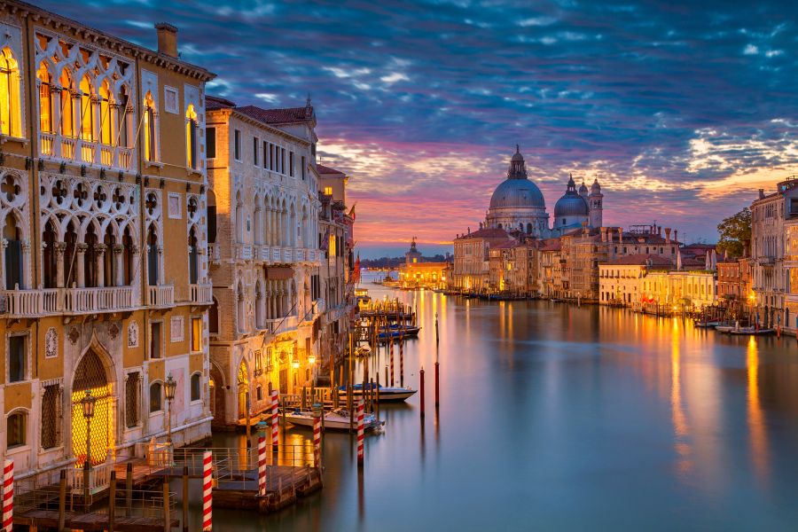 Фреска Вечерняя Венеция