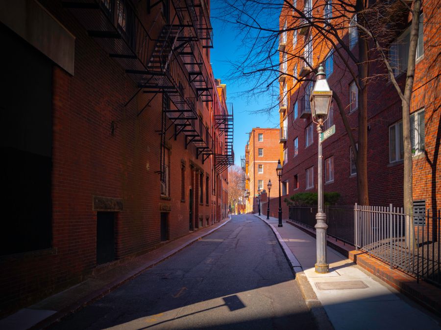 Фотообои Улицы Бостона