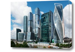 Картина Высотки Москва Сити